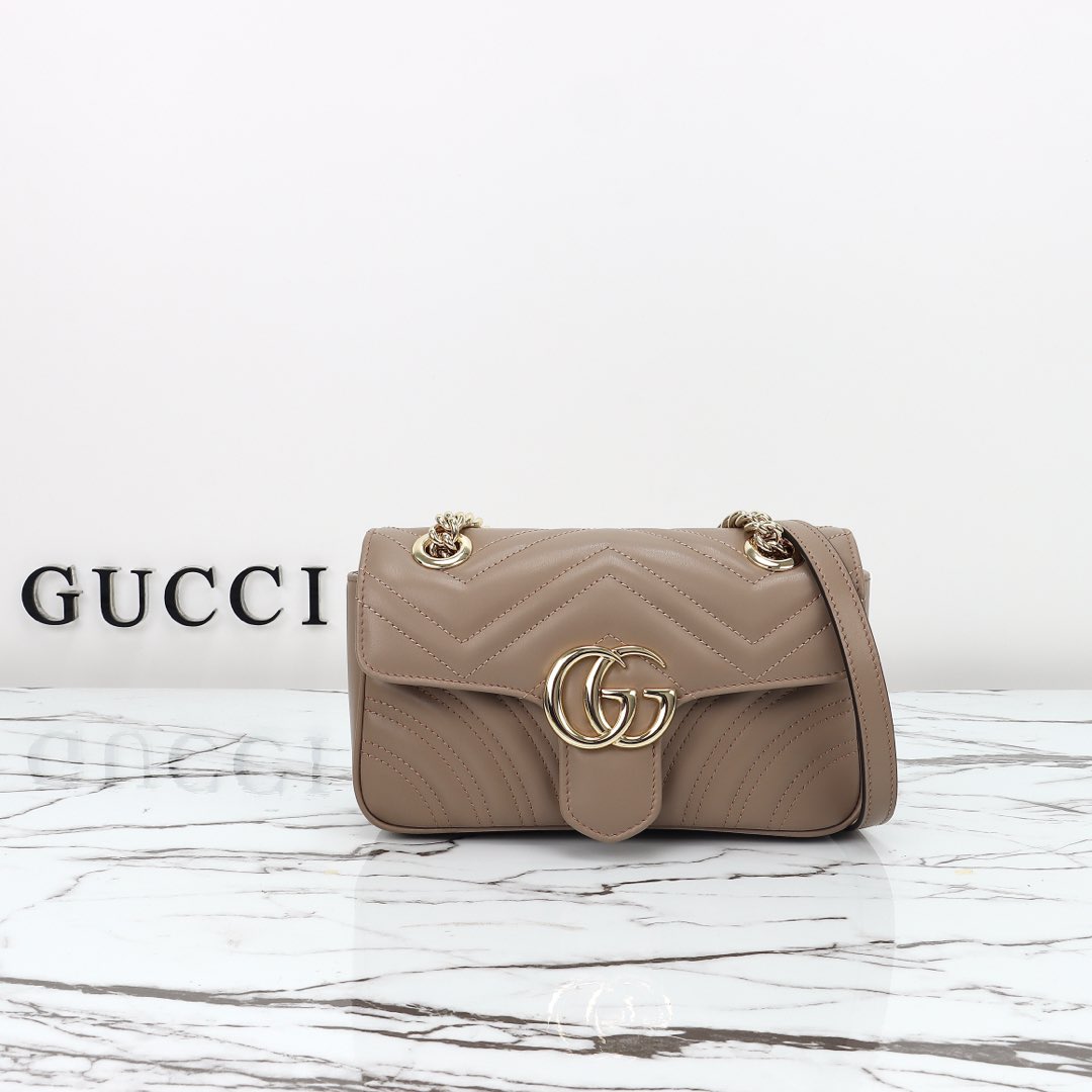 Gucci GG Marmont small shoulder bag 446744 AAER0 1523