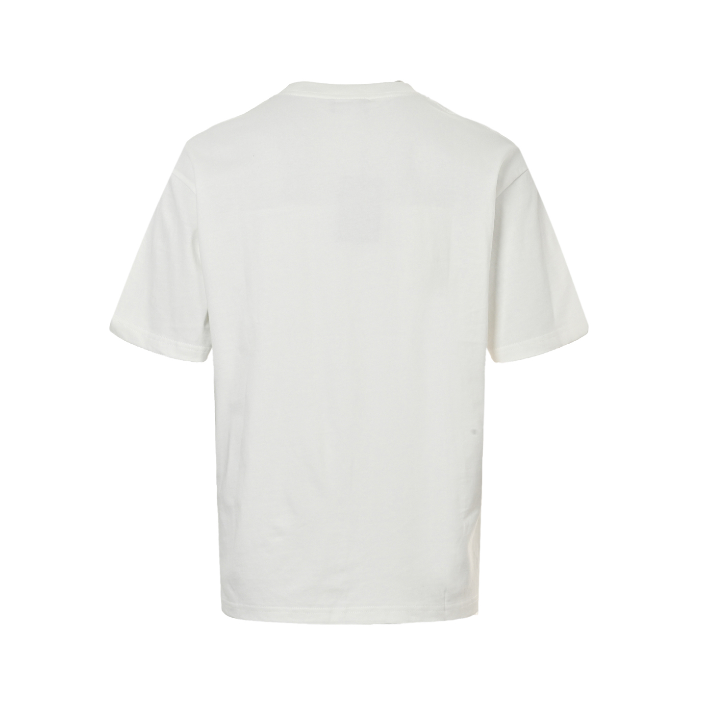Balenciaga 25ss Tape Letters Foam Print Short Sleeve