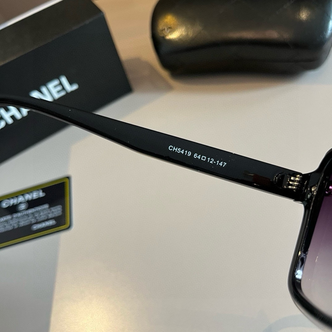 Chanel rimless sunglasses