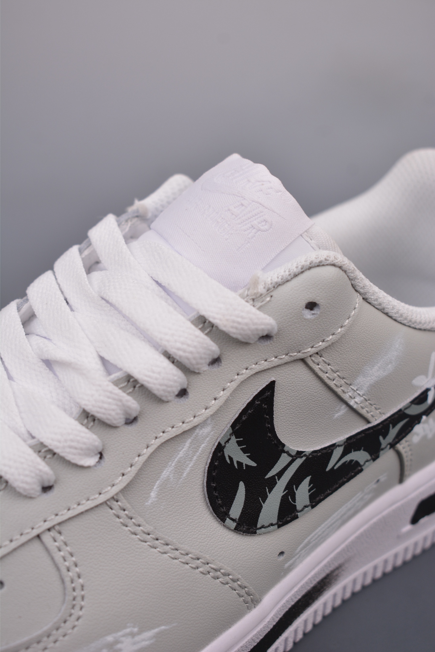 Nike Air Force 1'07 Low Graffiti Grey, White and Black CW2288-111