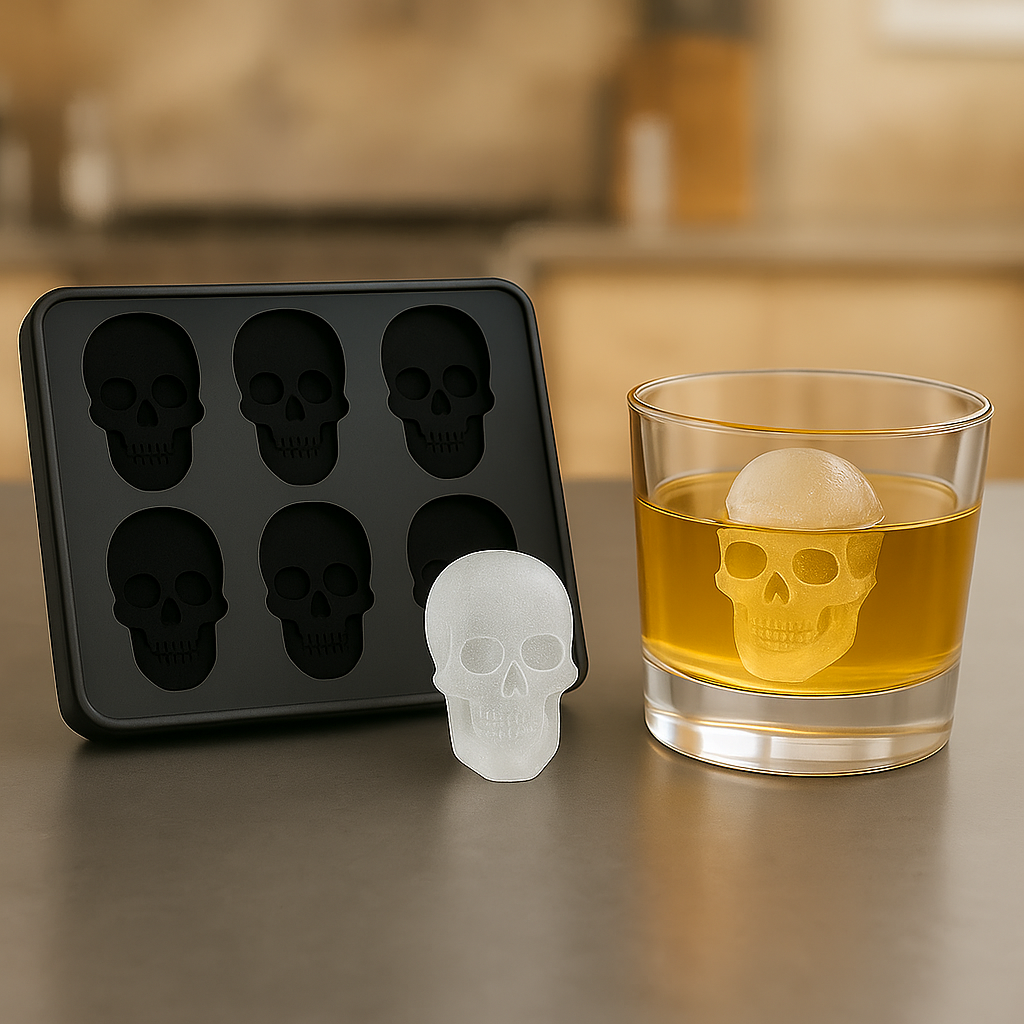 Skull Ice Mold