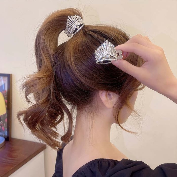 🔥49% OFF 2022 Hot Sale--👑Crown Hairpin(Create noble and elegant temperament)👑