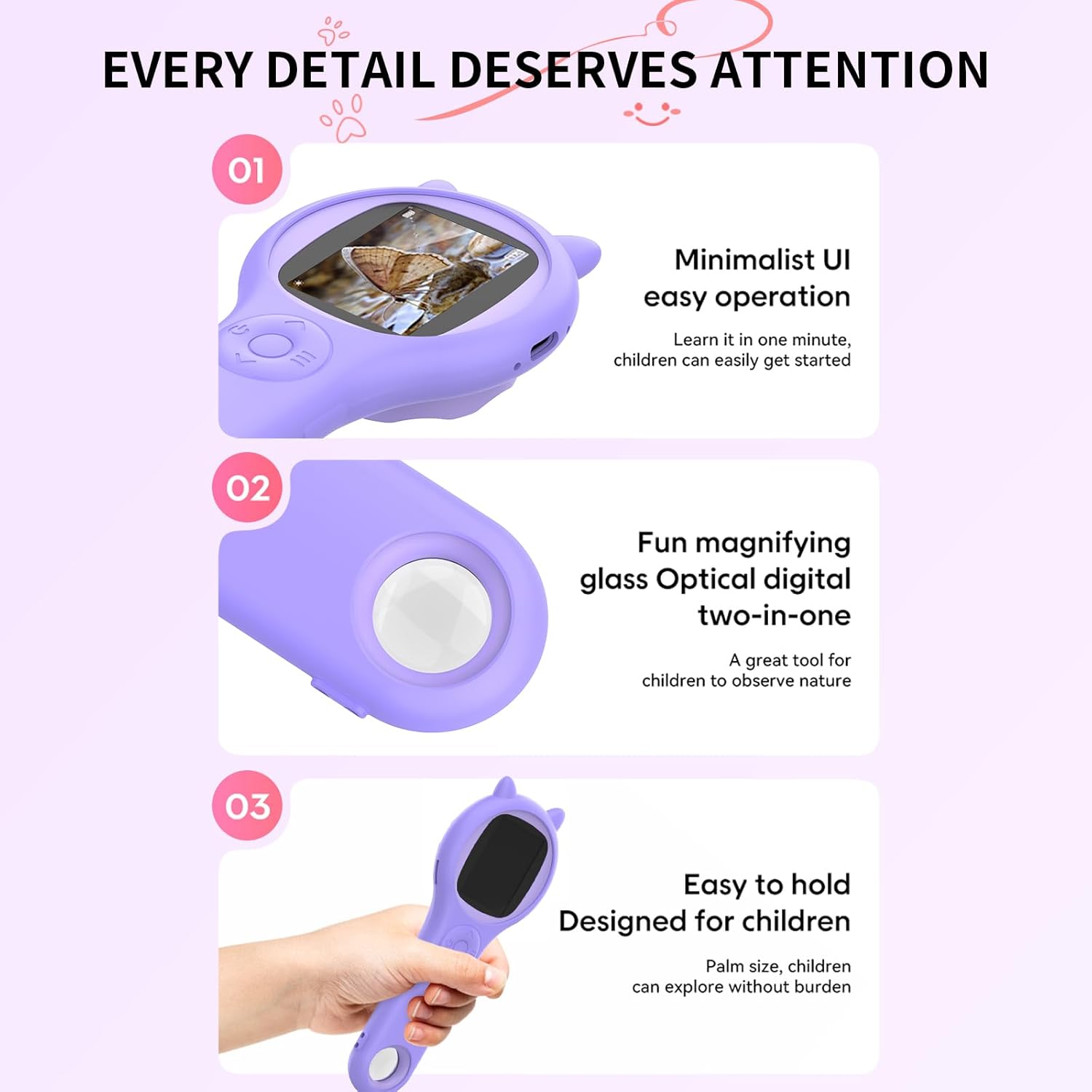 🔥CHRISTMAS ON SALE🔥Mini Pocket Handheld Microscope