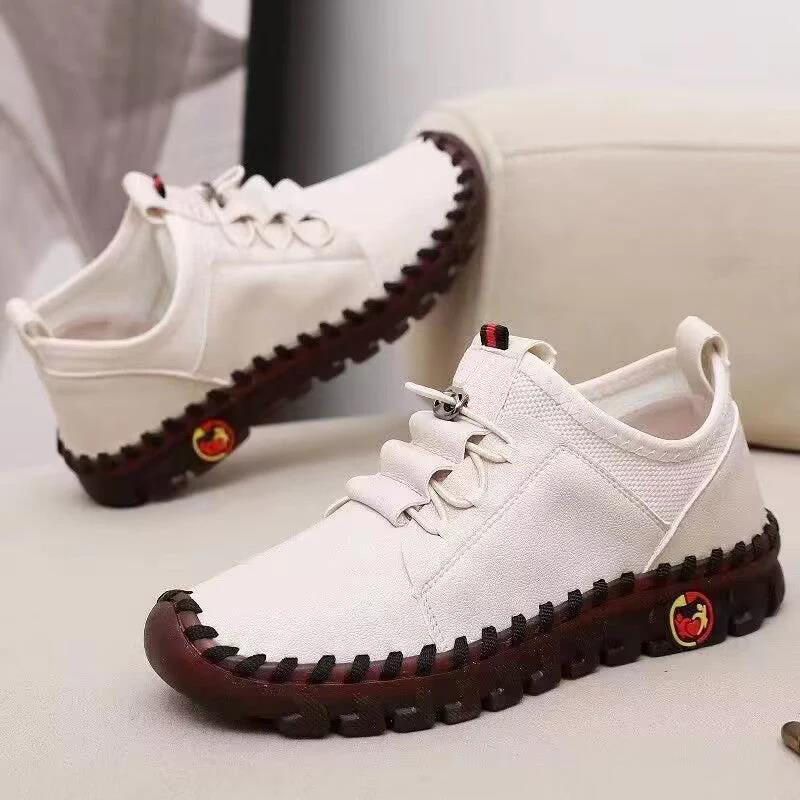 Winter Women's Designer Lace Up Leather Shoes