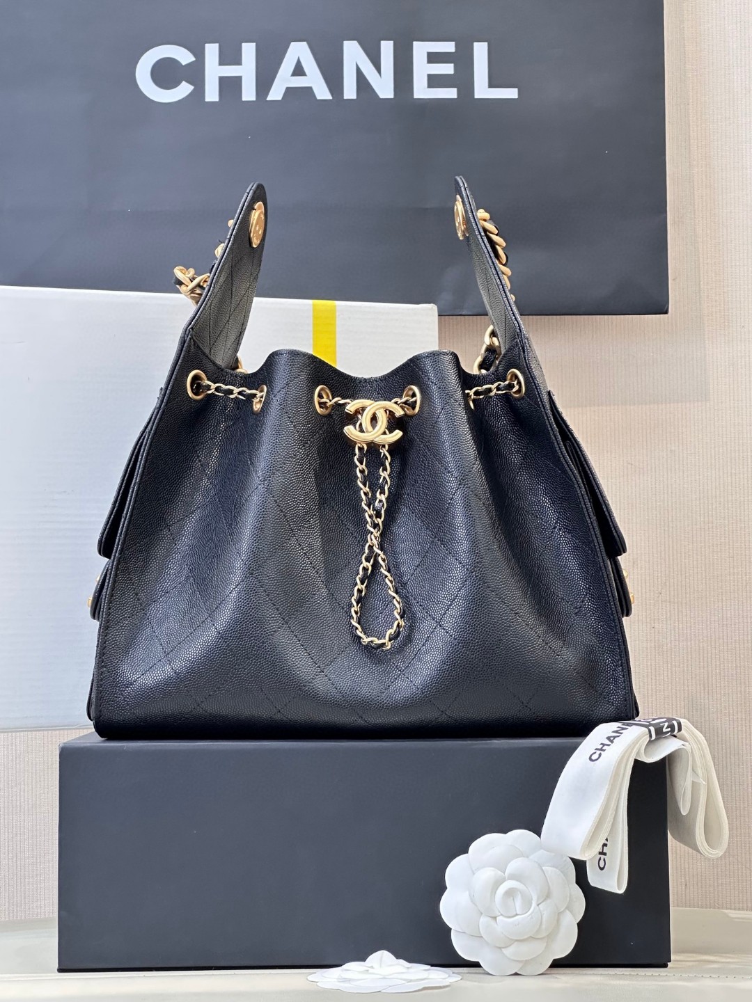 Chanel 25C Early Spring Series hobo 5293