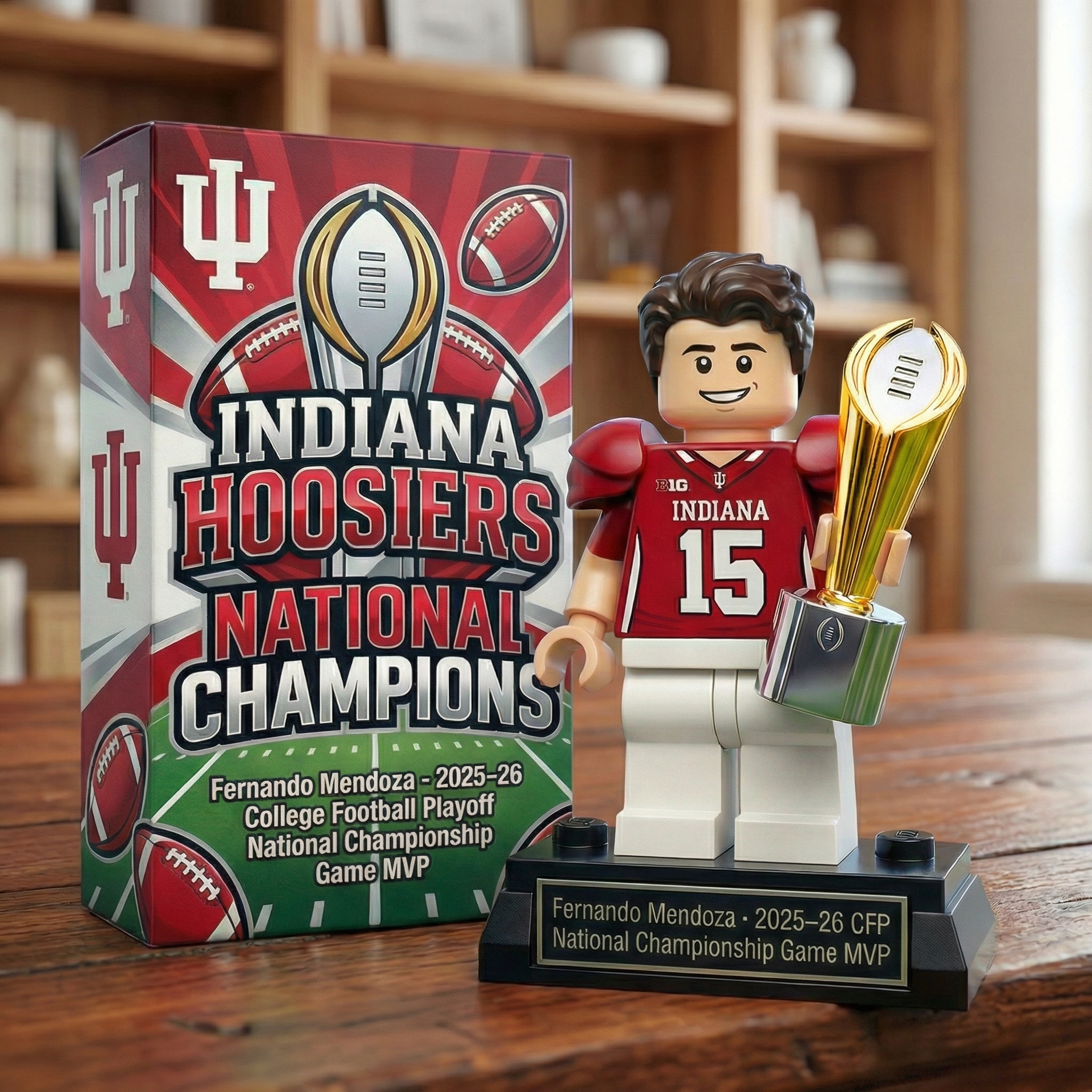 🏆Indiana Hoosiers National Champions MVP Figurine