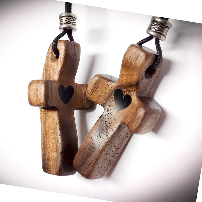 🔥ON SALE🔥HANDMADE Keychain Cross - My Heart | Encouragement Gift