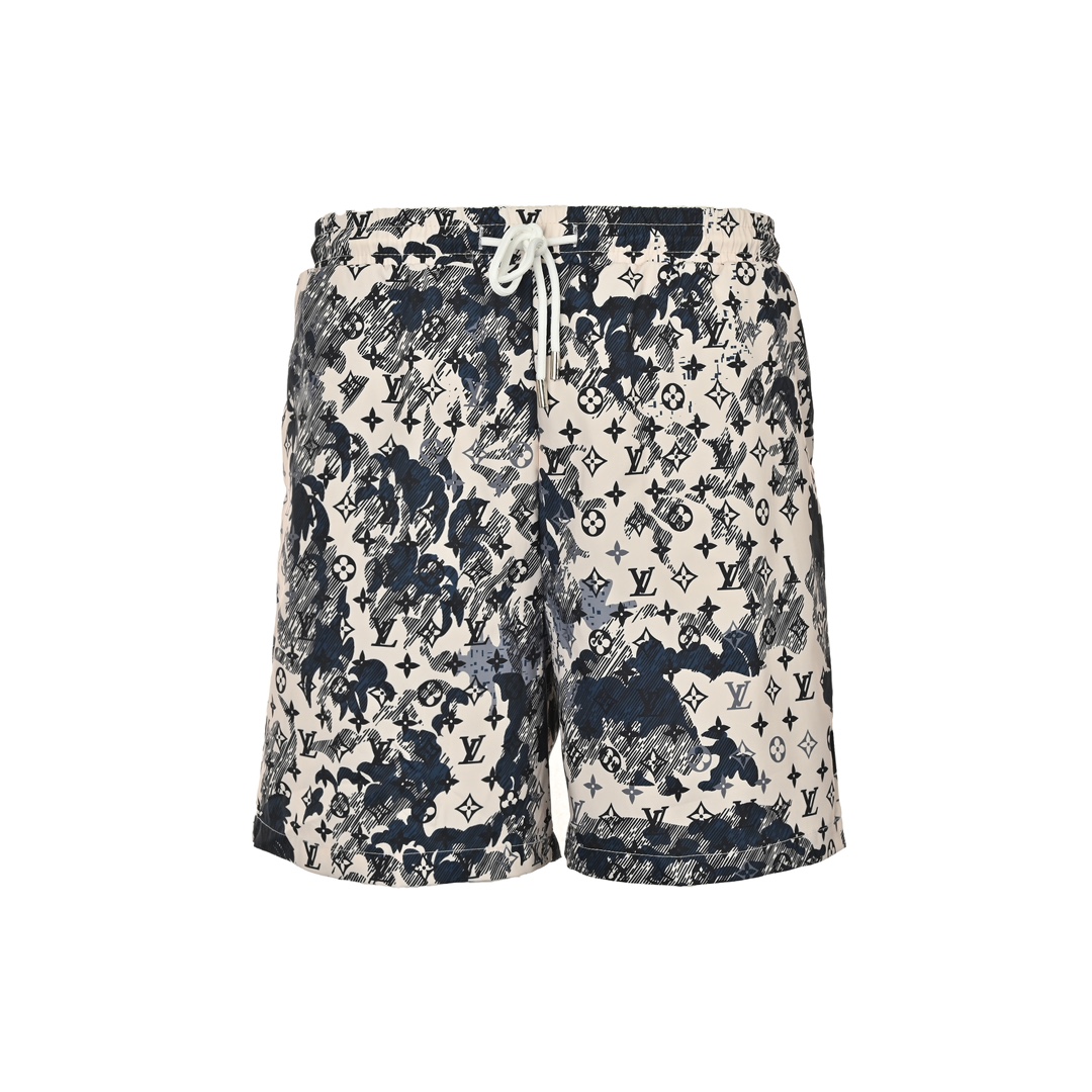 Louis Vuitton 24ss all over print shorts