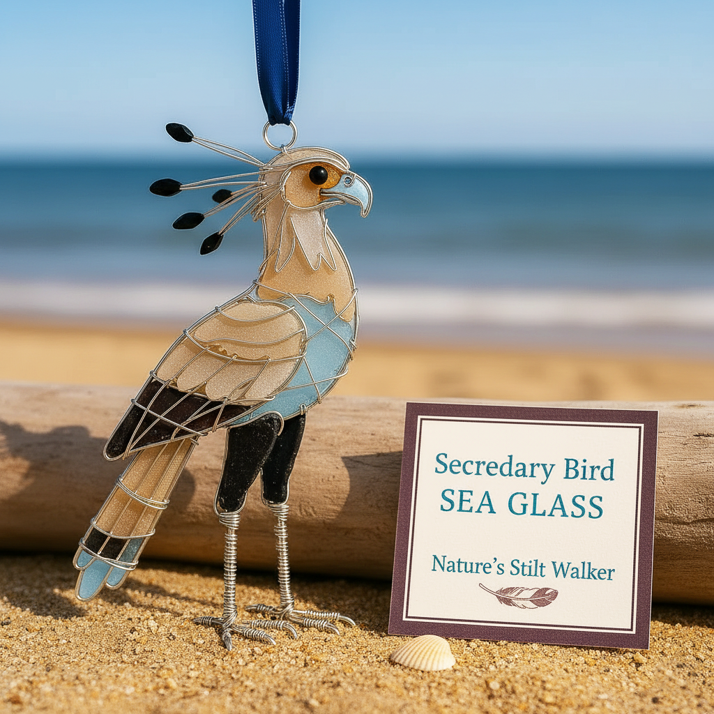 Sea Glass Bird Ornaments: Bring Nature's Beauty into Your Home