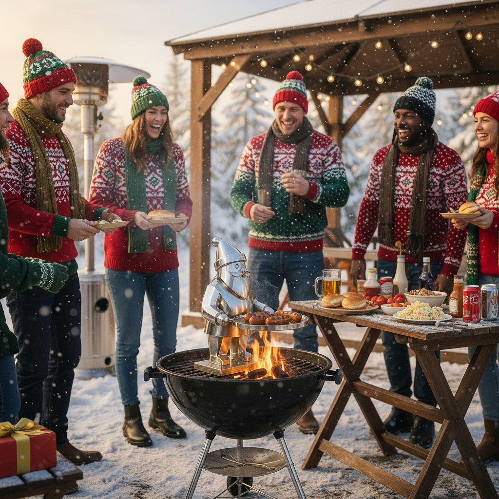 🔥🎄 Christmas BBQ Stands