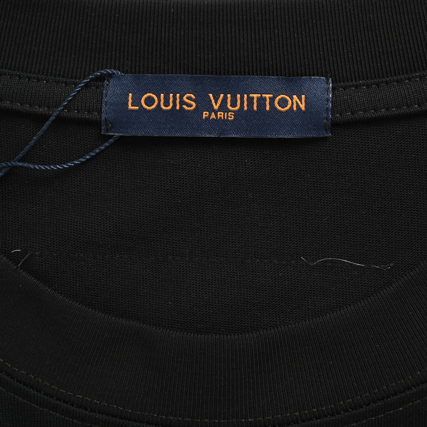 Louis Vuitton 25ss patchwork lettering short-sleeved shirt