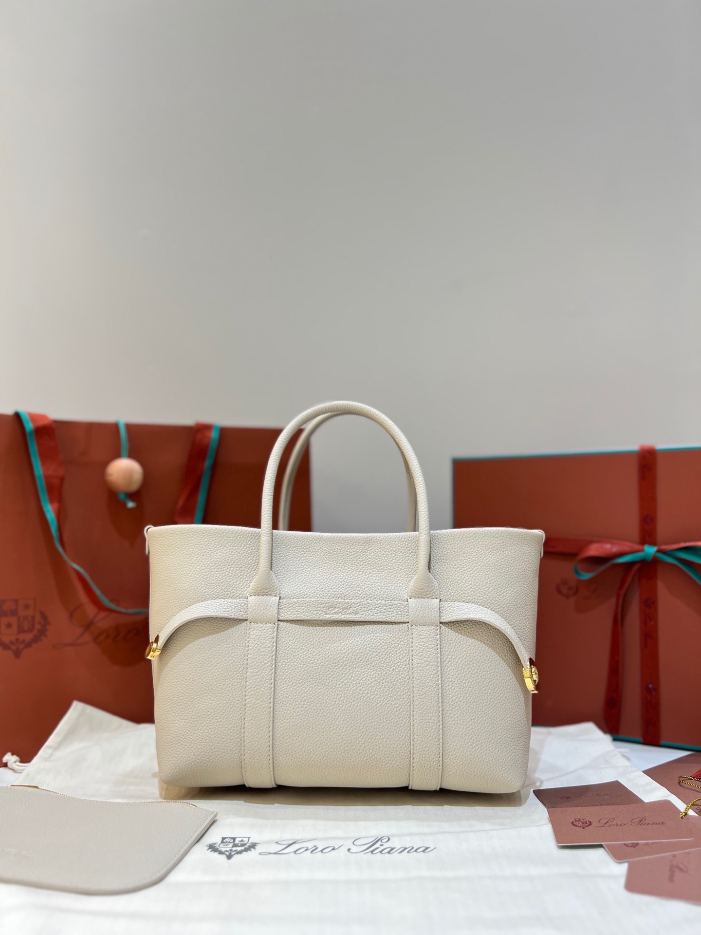 Loro Piana Ghiera Small Shopper
