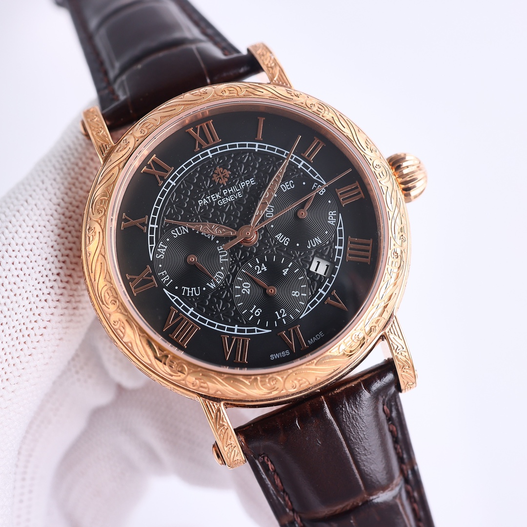 Patek Philippe Calatrava Engraved Watch