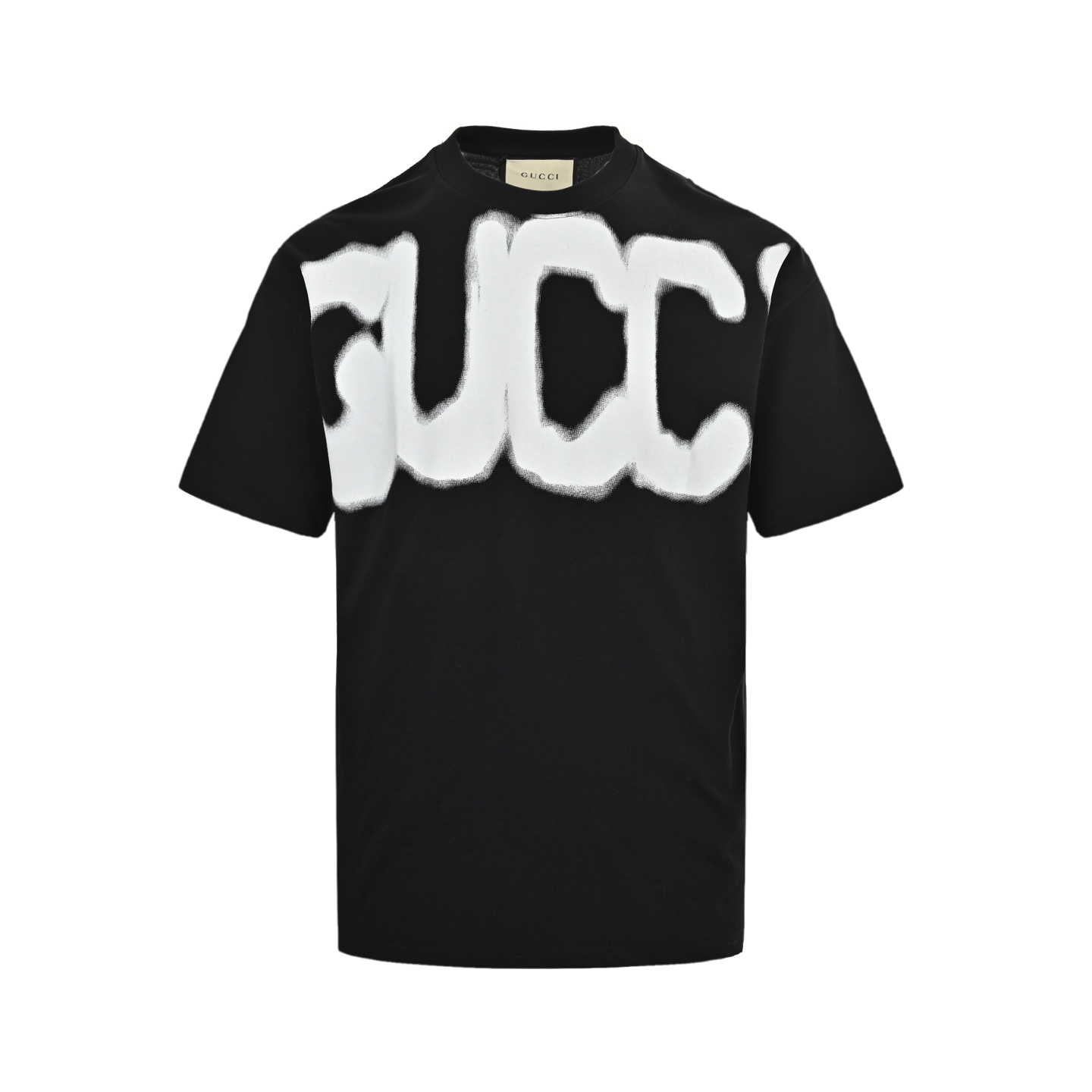 Gucci & Balenciaga graffiti letter print short sleeves