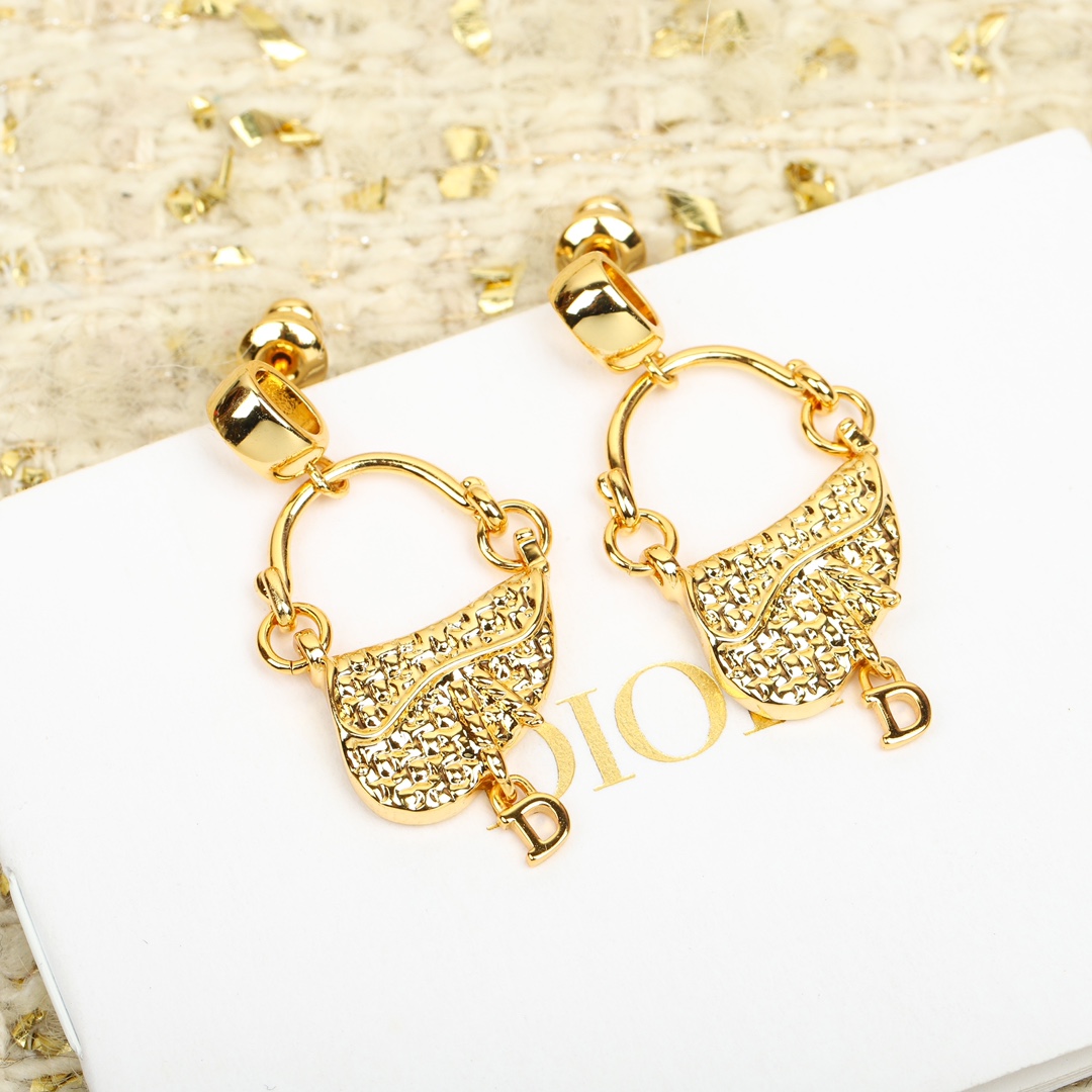 Dior Saddle Bag Earrings