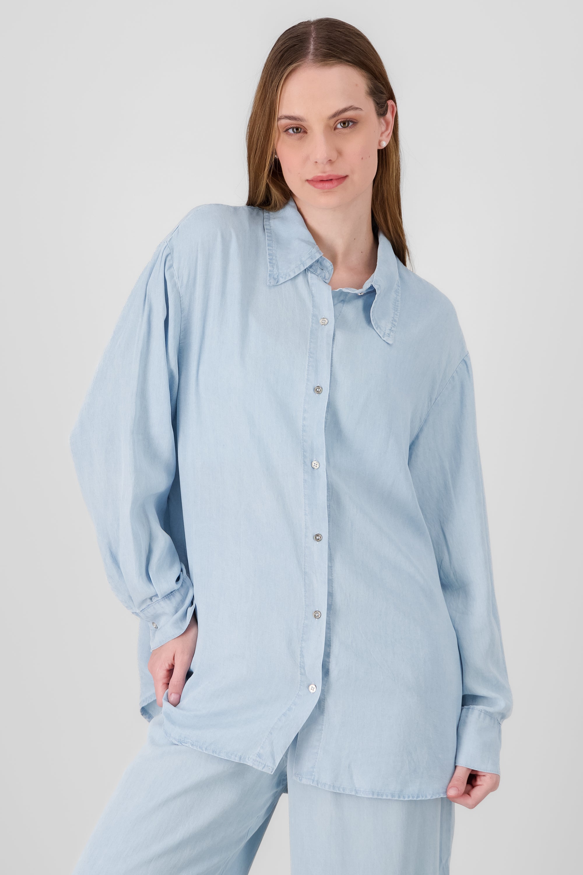 Denim Oversized Shirt