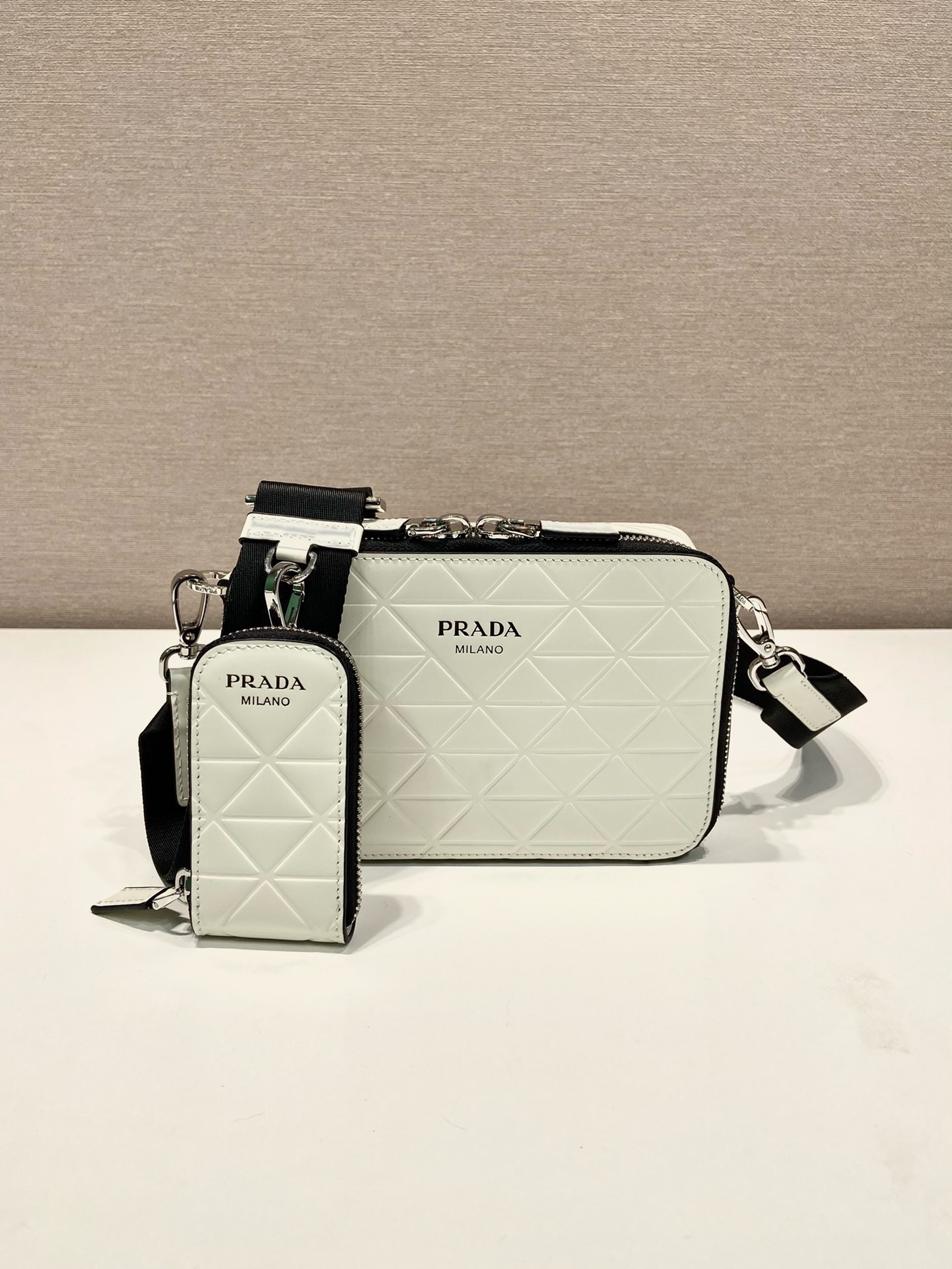 Prada Pressed Frame Camera Bag 2VH070