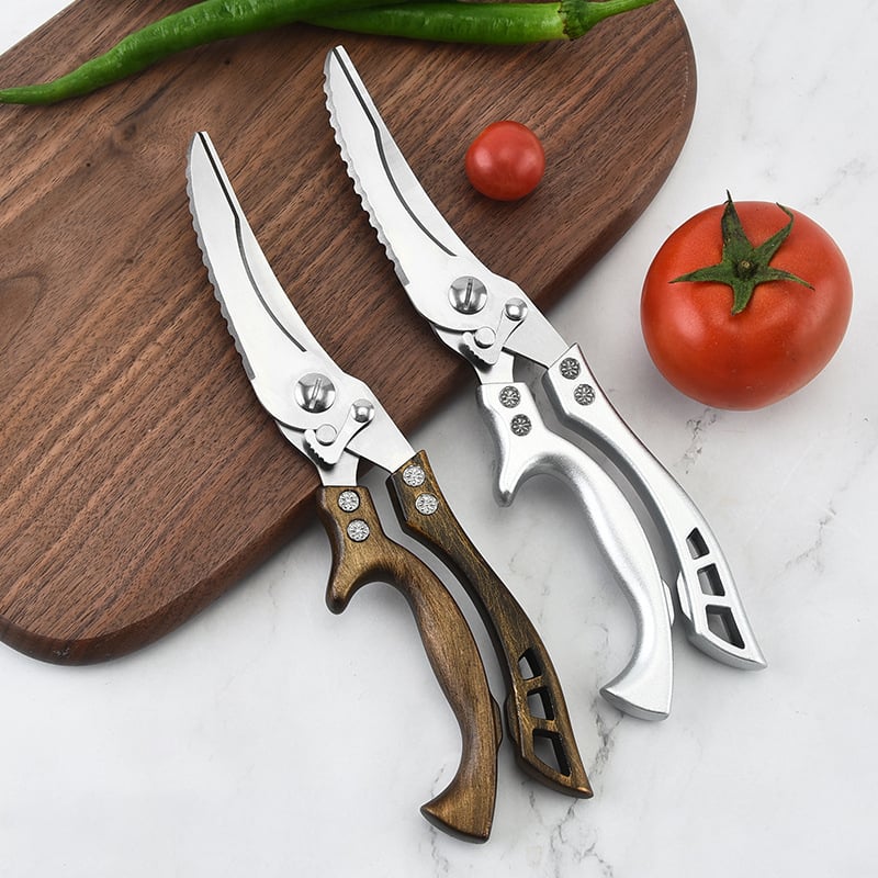 (🔥Father's Day Hot Sale-Save 50%OFF)--Heavy Duty Stainless Steel Bone-Cut Scissors--BUY 2 GET FREE SHIPPING NOW(EXTRA 20% OFF)