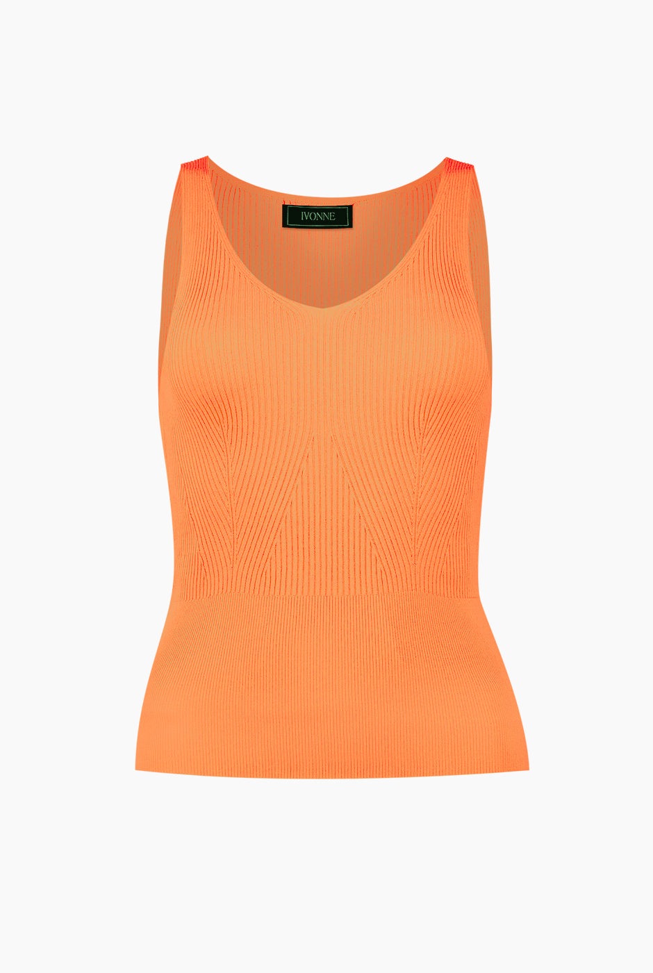 Top Punto Escote Pico