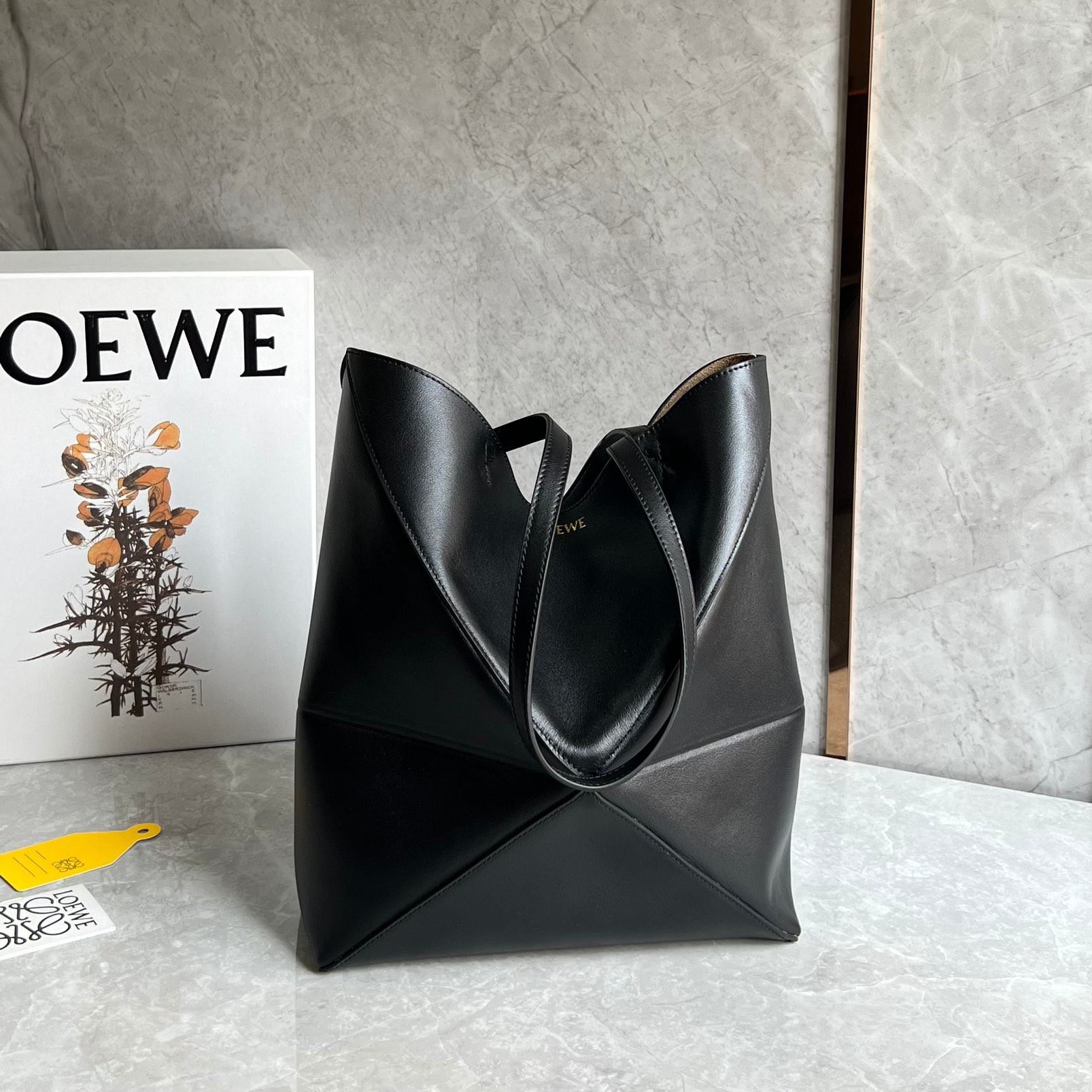 Loewe zzle fold series foldable tote bag 0693