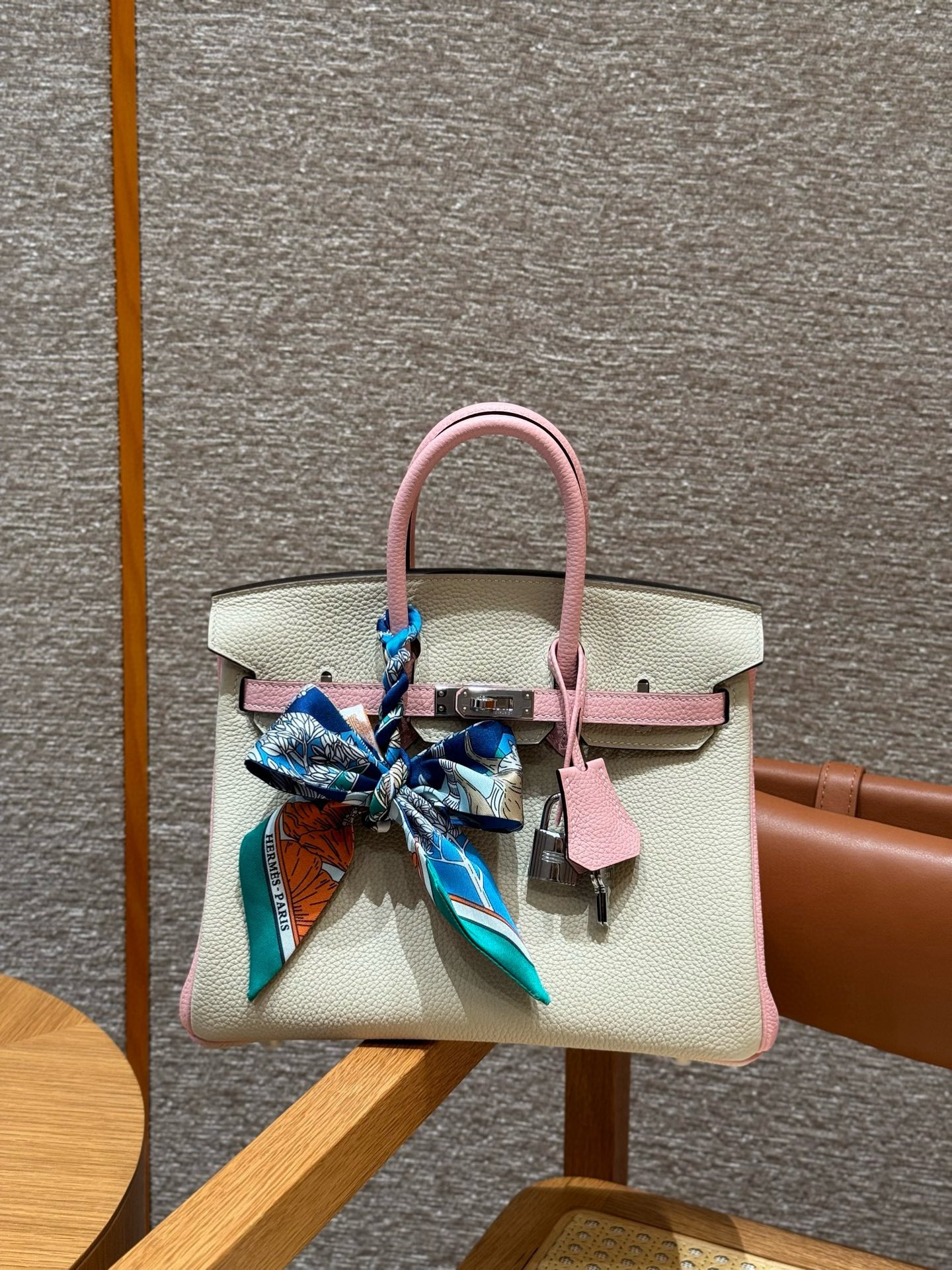 Hermès Birkin i2Nata3QRose Sakura Handbag (Handmade to Order)