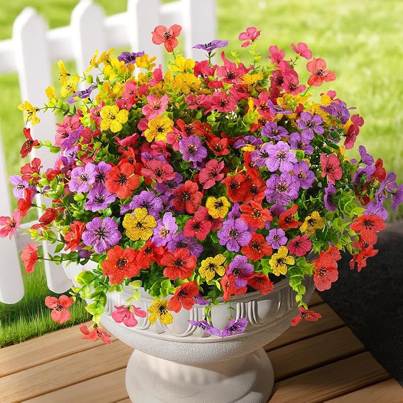 🔥On Sale🔥12 Bundles Artificial Fake Fall Plants Flowers