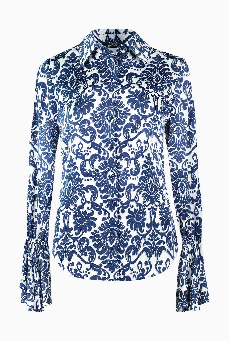 Blusa manga larga camisera