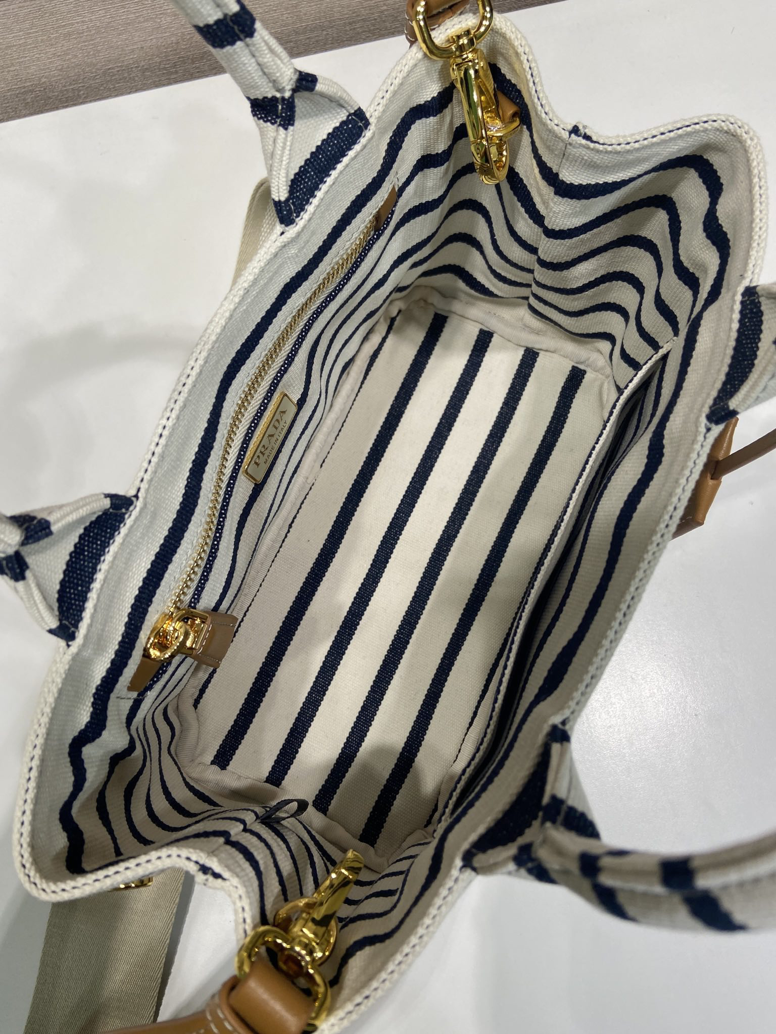 Prada Canvas Mini Bag 1BA038