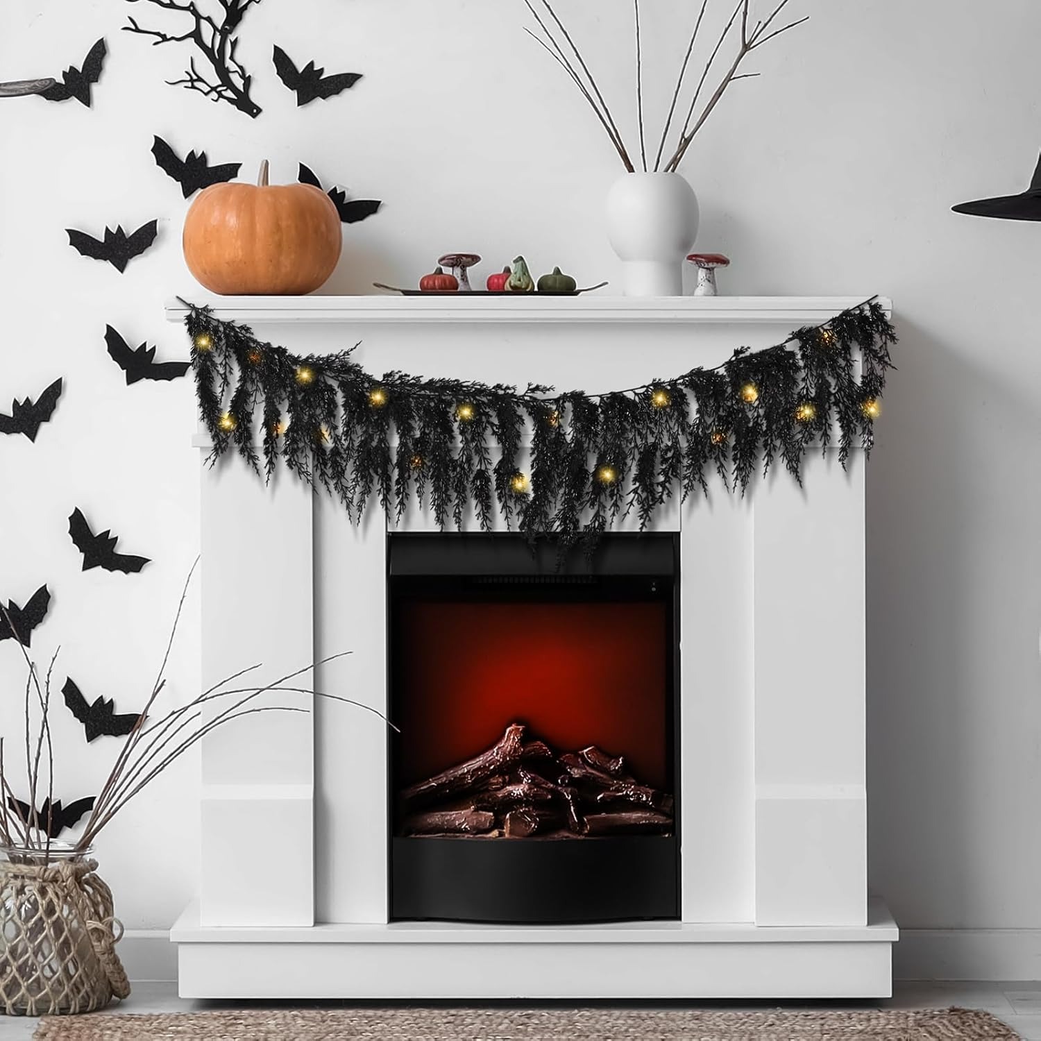 On Sale🔥6 FT Black Cypress Garland