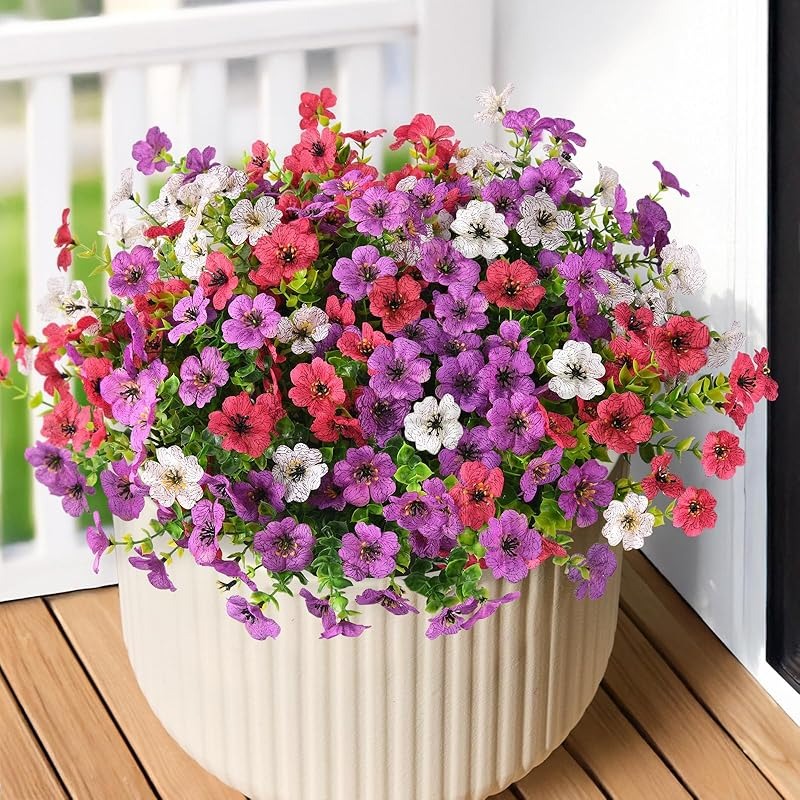 🔥On Sale🔥12 Bundles Artificial Fake Fall Plants Flowers