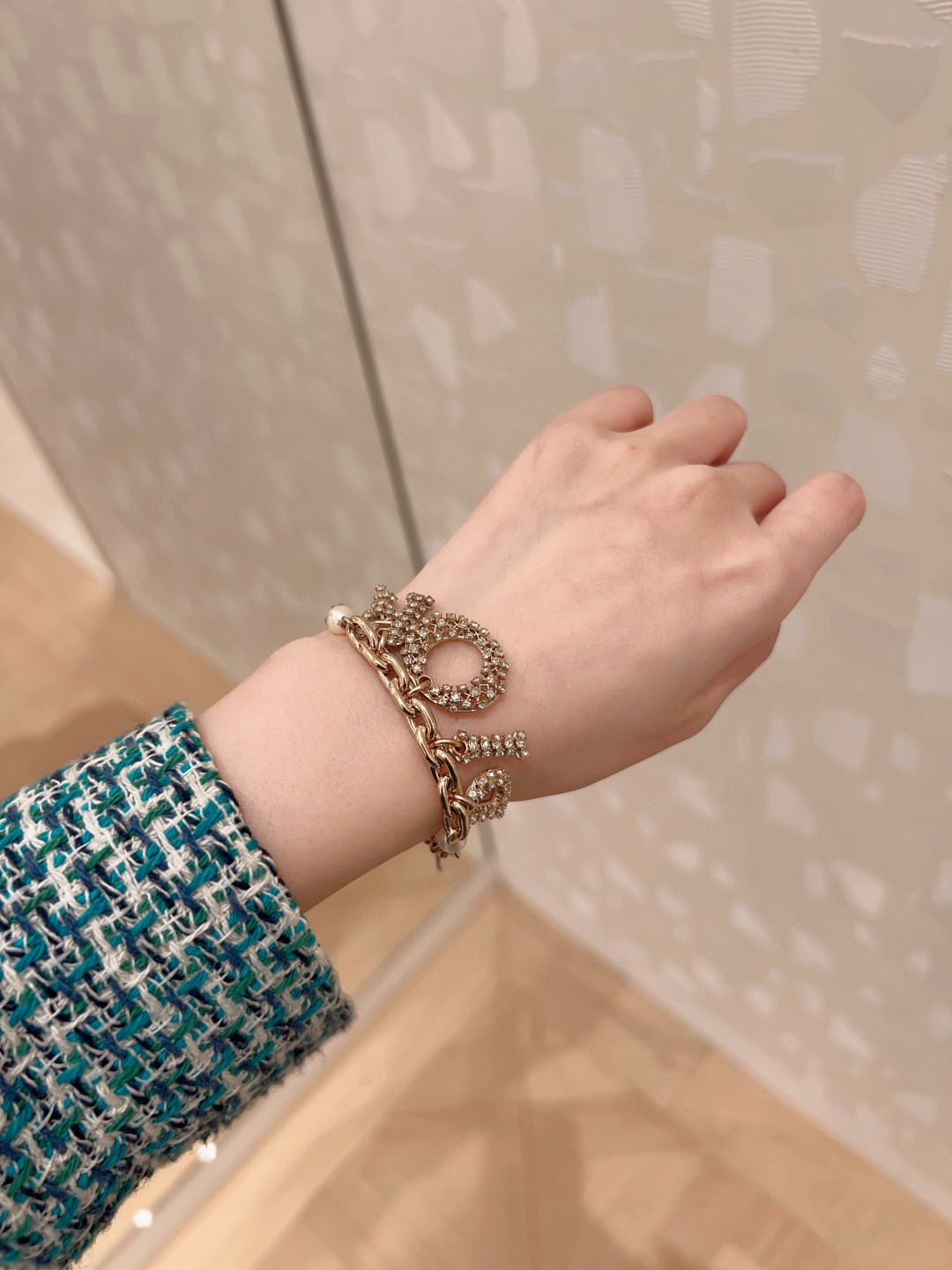 Dior Alphabet Diamond Bracelet