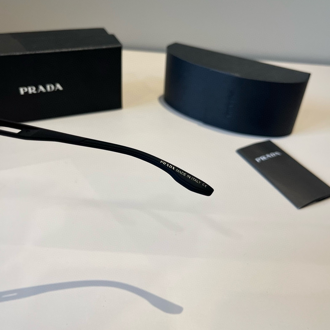 Prada round frame sunglasses