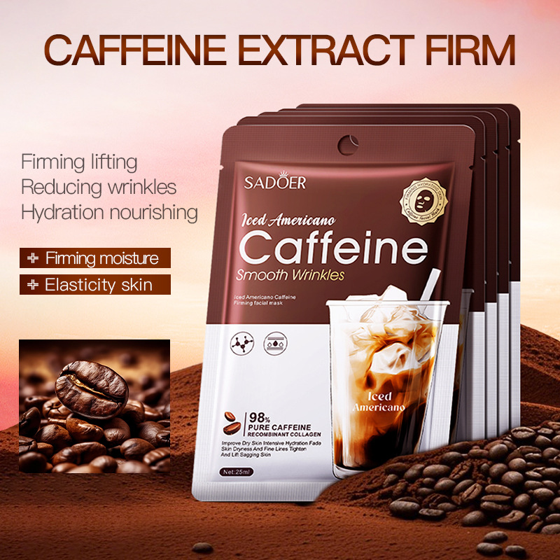 Iced American Caffeine Firming Mask Hydrates and moisturizes your skin to keep it vibrant and healthy