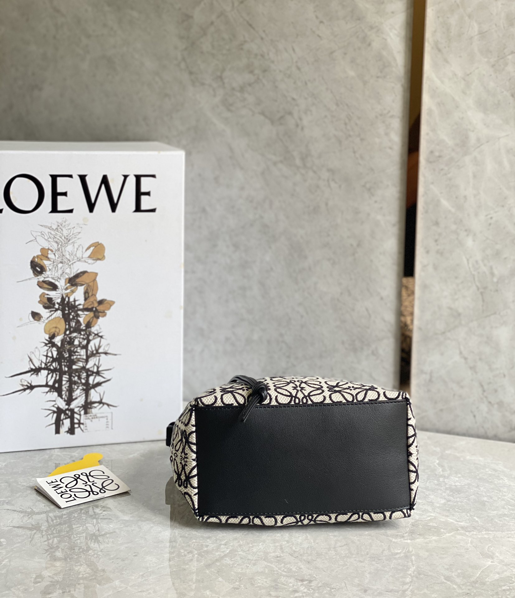 Loewe Cubi Embroidered Underarm Bag 0168