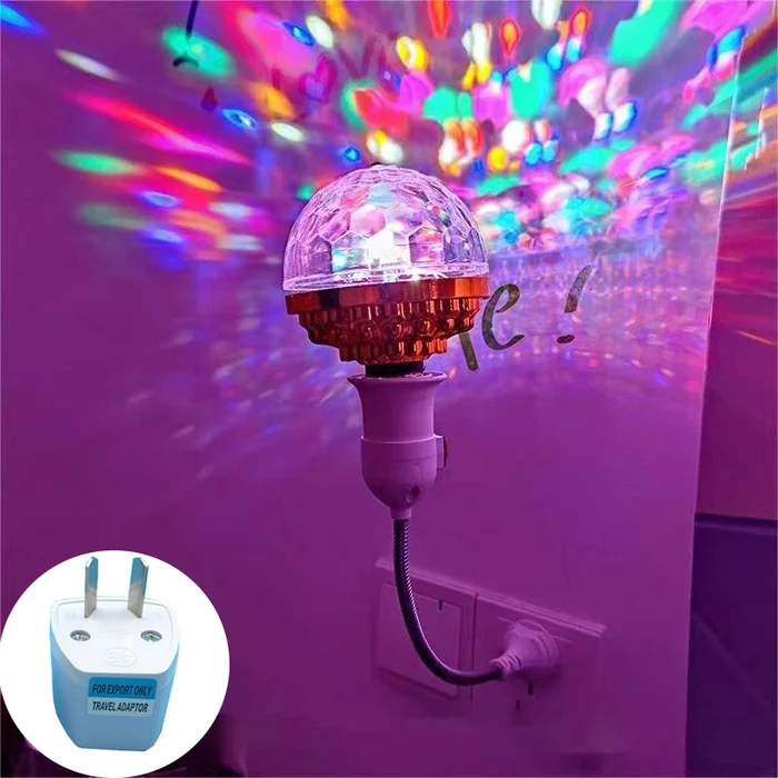 LAST DAY SAVE 49%OFF🔥Colorful Rotating Disco Ball Light - BUY MORE SAVE MORE