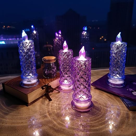 🎄New Year Sale- 80% OFF🎁Flickering Christmas Electronic Candles(4PCS/SET)--BUY 2 SETS  FREE SHIPING