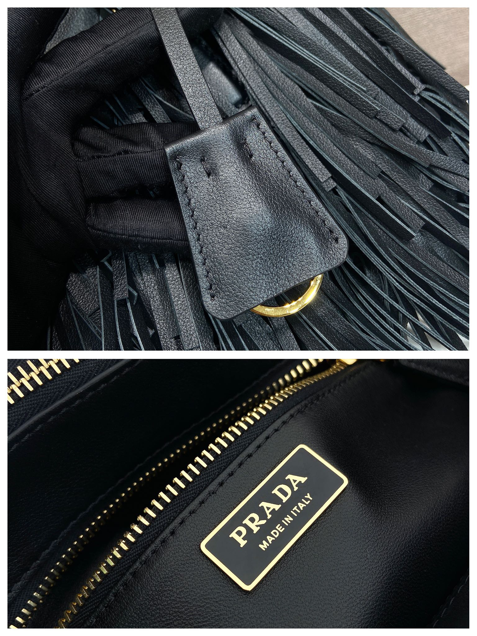 Prada Galleria Tassel Handbag 1BA896
