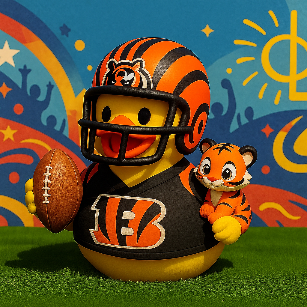 Cincinnati Bengals Memorial Duck