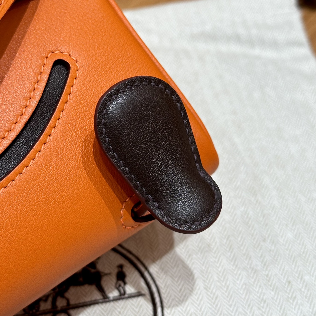 Hermes Kelly doll 93Orange (handmade to order)