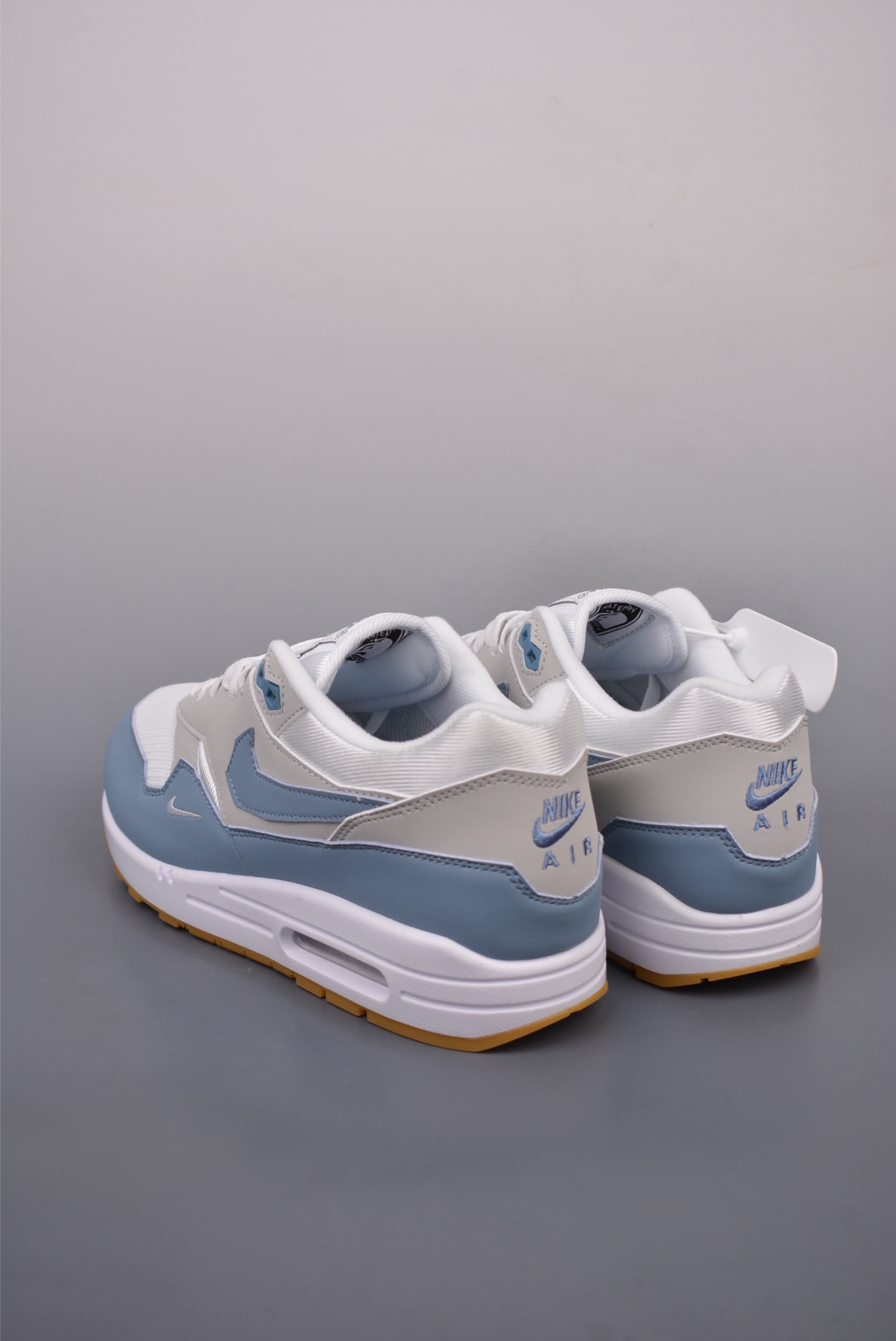 Nike Air Max 1 Original Series White Gray Blue HV1940-100