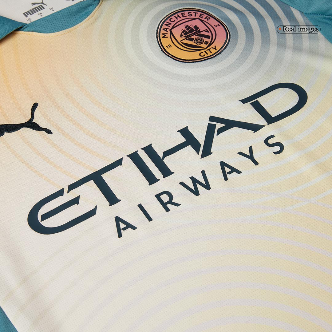 Manchester City Football Jersey Fourth Away Custom Shirt 