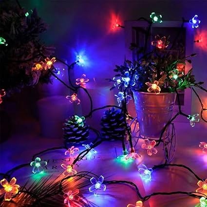 Solar Flower String Lights Outdoor✨✨✨
