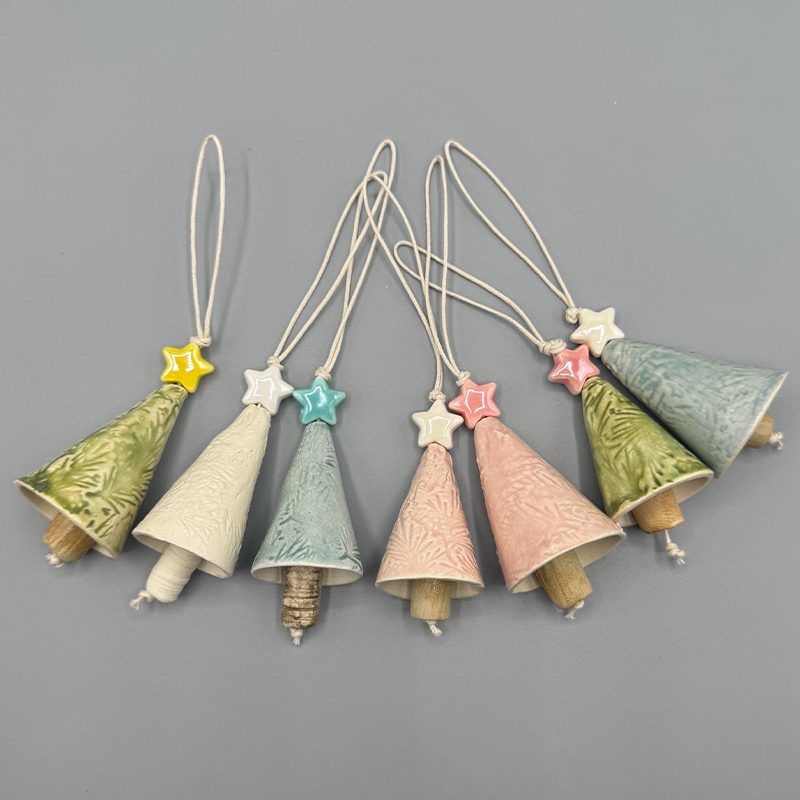 Christmas Tree Bell Ornament