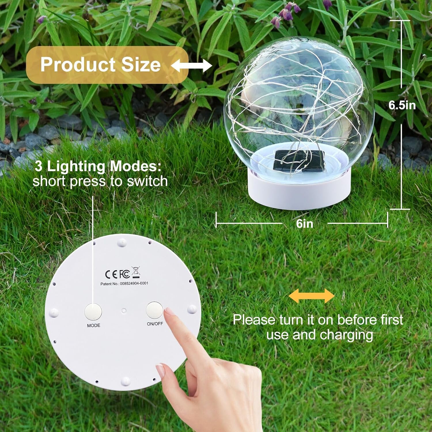 🔥On Sale🔥Updated Floating Pool Lights Solar Powered