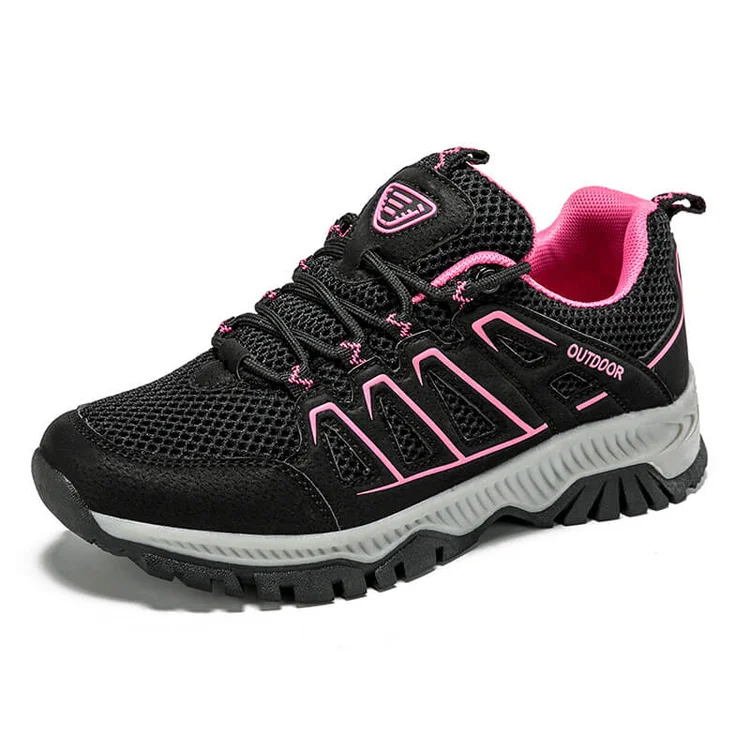 Couple Outdoor Fly Woven Breathable Sneakers