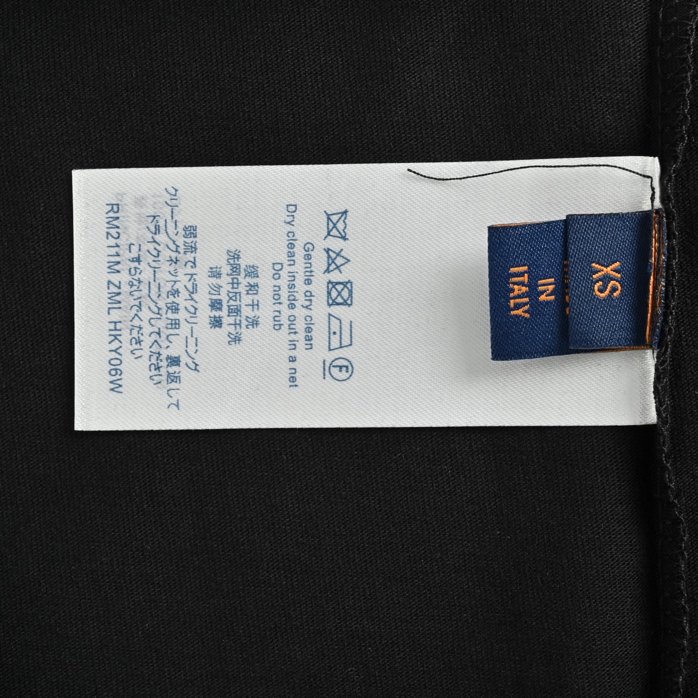 Louis Vuitton 25ss short sleeve with four-leaf clover lettering print on the back