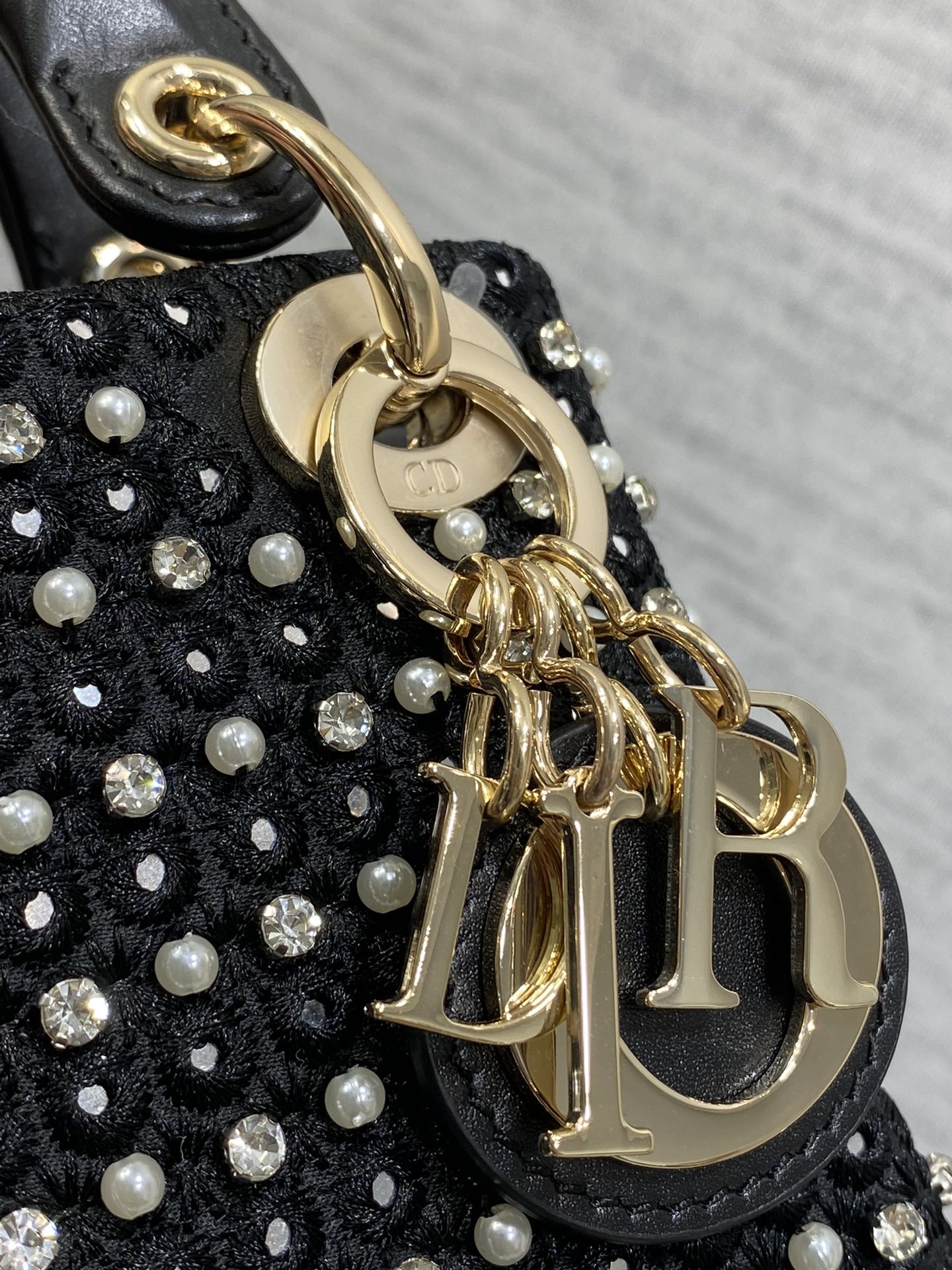 Dior Lady Limited Edition Beads Princess Diana Bag