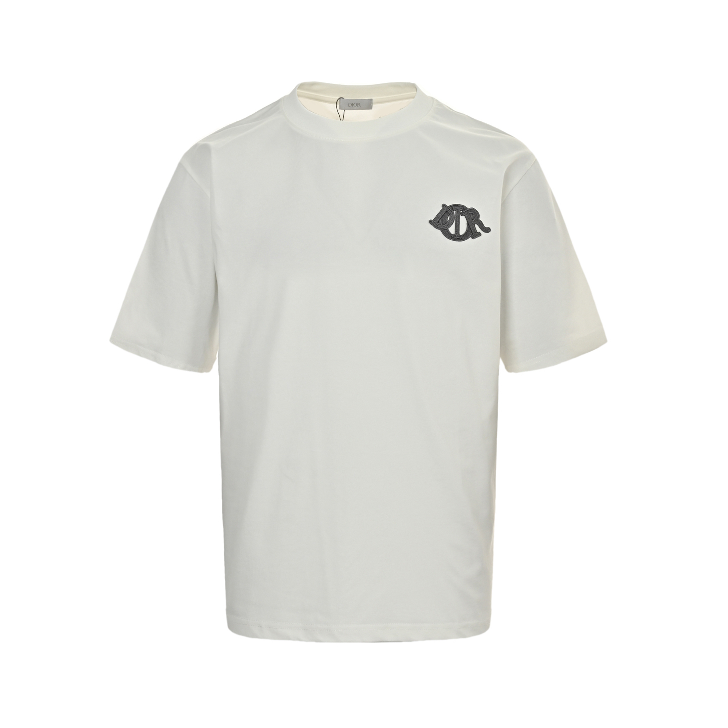 Dior 25ss chest embroidered patch short sleeve