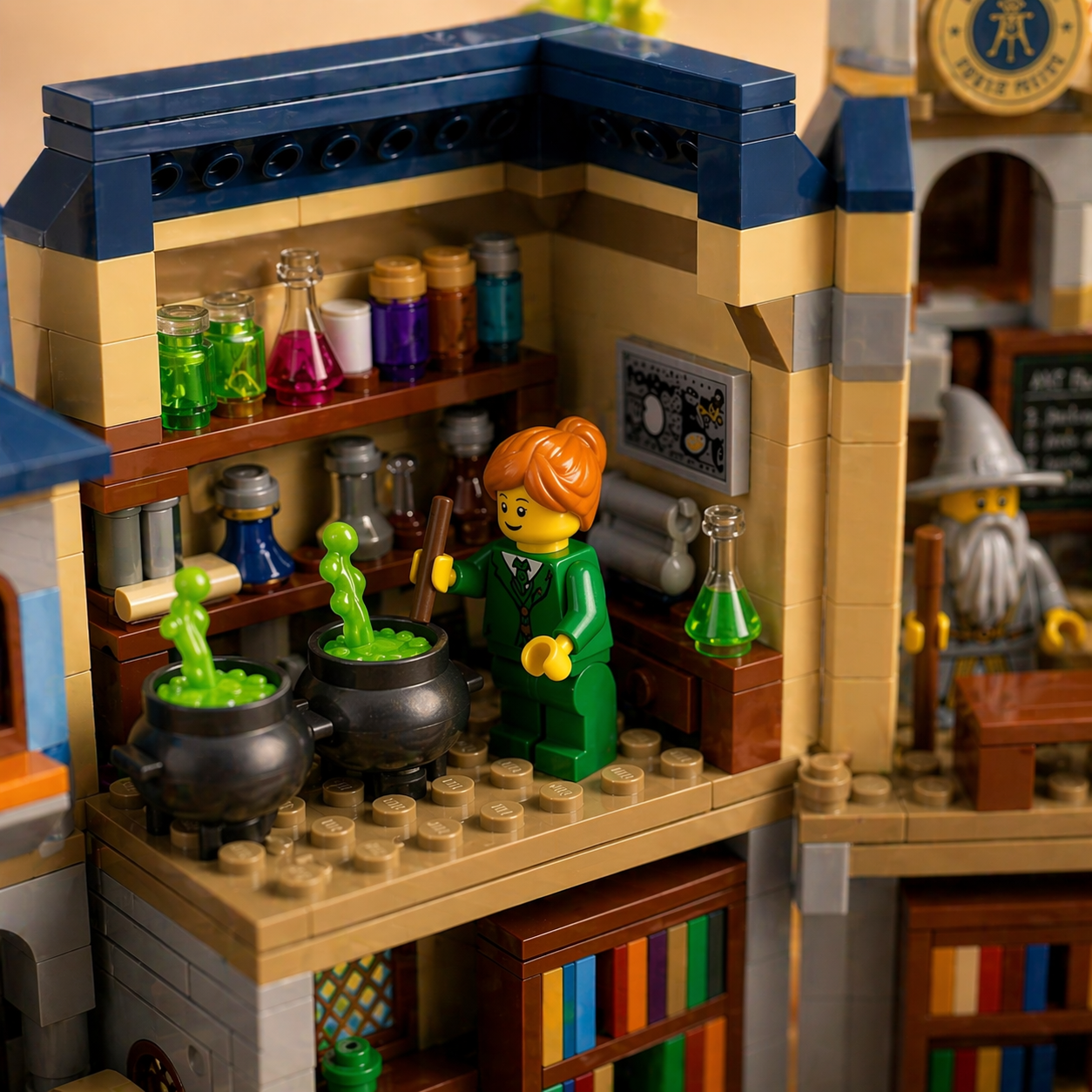 Magic Academy Castle Building Set