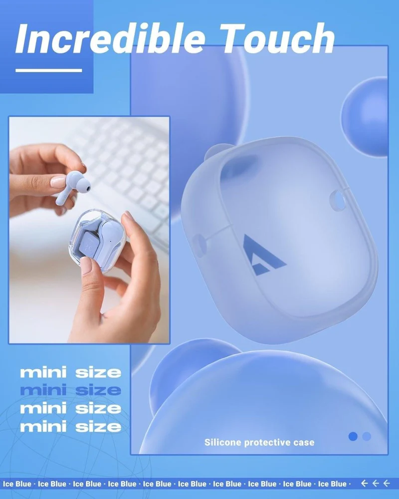 Christmas Sale🔥Top Selling - T6 Crystal Wireless Earbuds [Stock is limited, first come first served!]